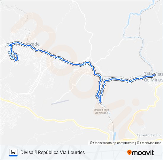 Mapa de 151 de autobús