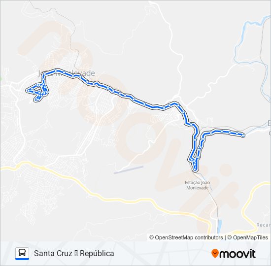 151 bus Line Map