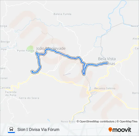 151 Bus Line Map