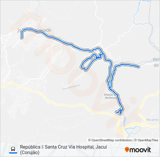 151 Bus Line Map