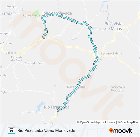 3206 Bus Line Map