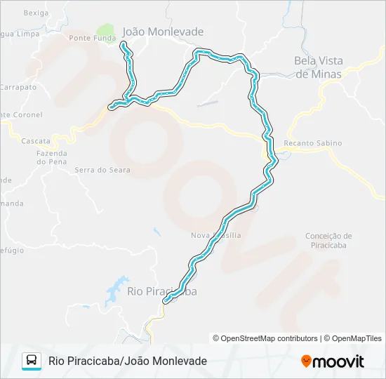 3206 Bus Line Map