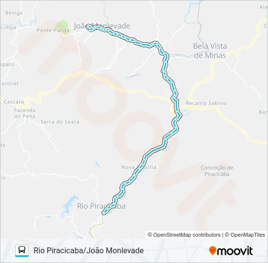 3206 Bus Line Map
