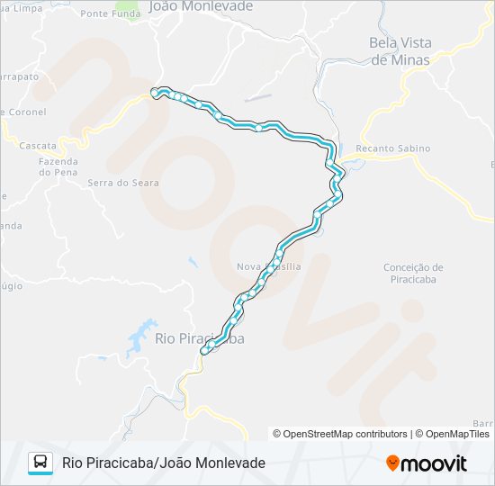 3206 Bus Line Map