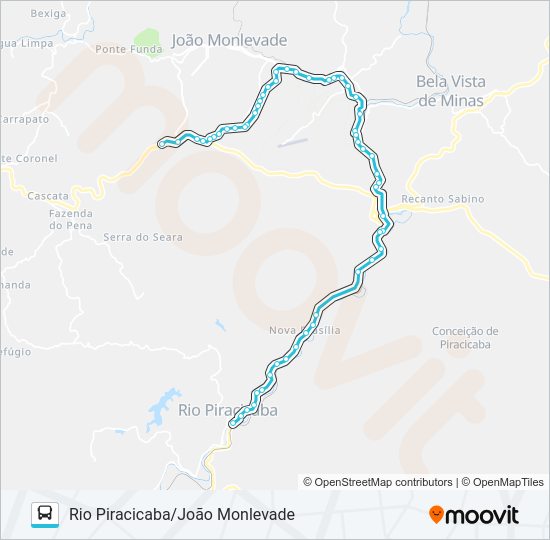 3206 Bus Line Map