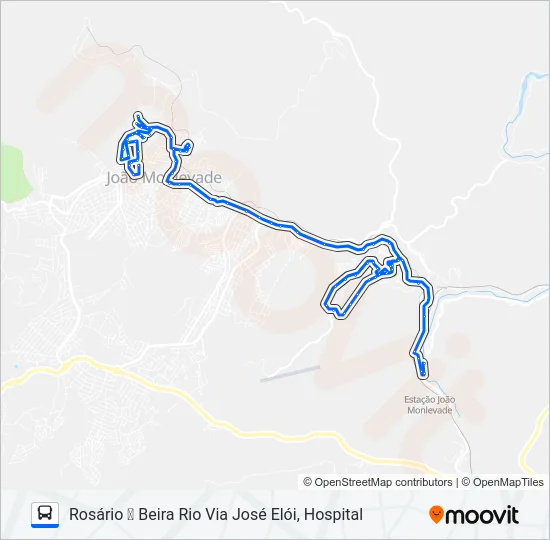 13 Bus Line Map