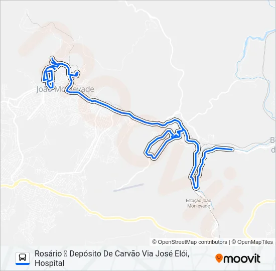 13 Bus Line Map