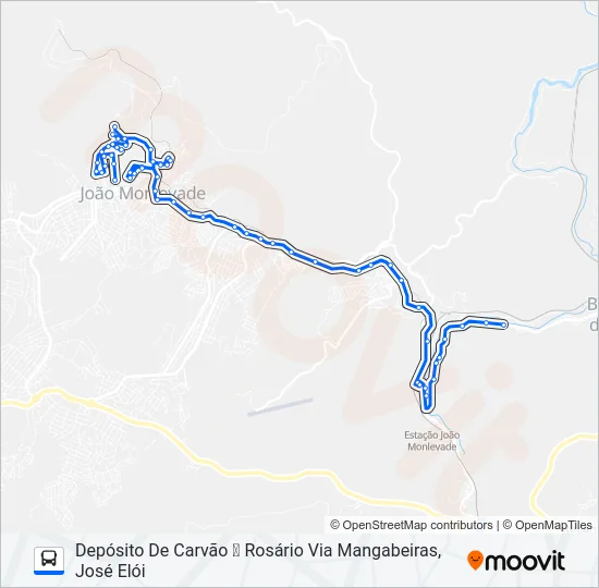13 Bus Line Map