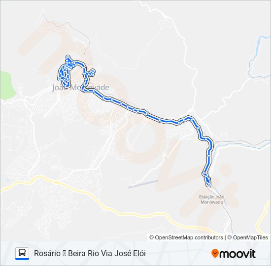 13 bus Line Map