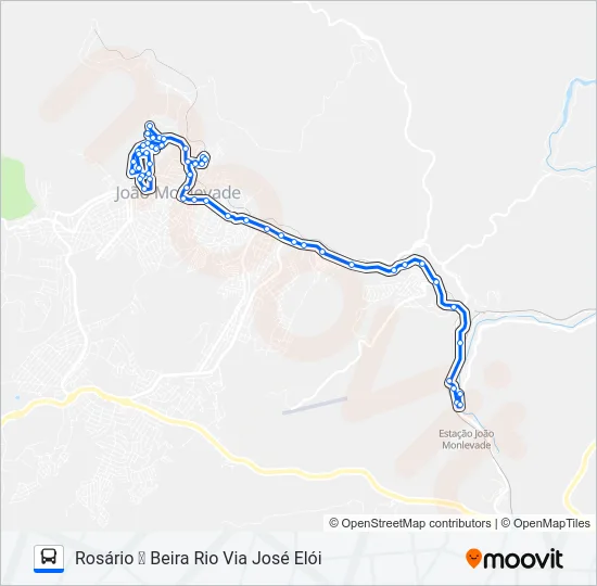 13 Bus Line Map