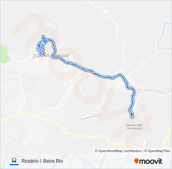 13 Bus Line Map