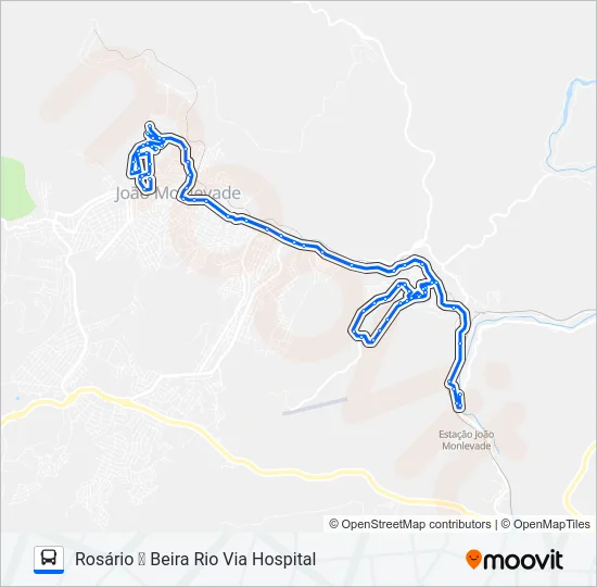 13 Bus Line Map