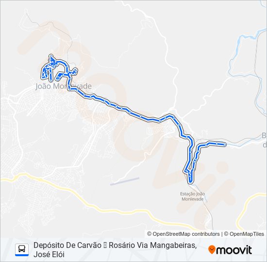 13 bus Line Map