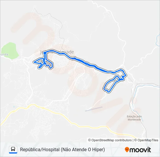 141 Bus Line Map