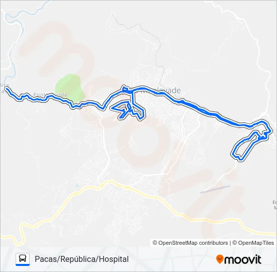 141 Bus Line Map