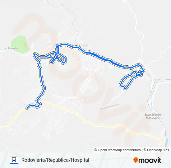 141 Bus Line Map