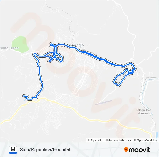 141 Bus Line Map