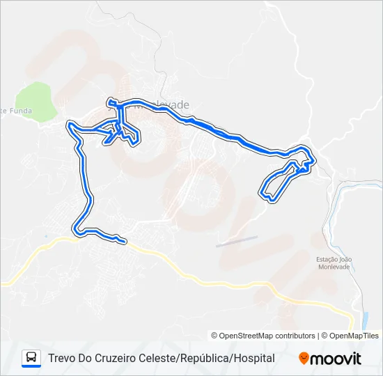 141 Bus Line Map