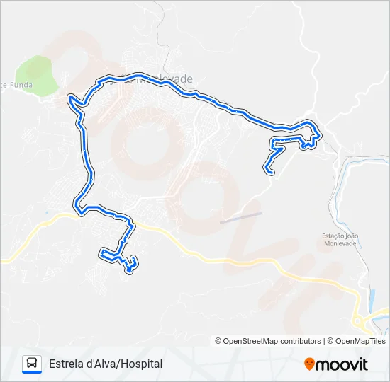 30 Bus Line Map
