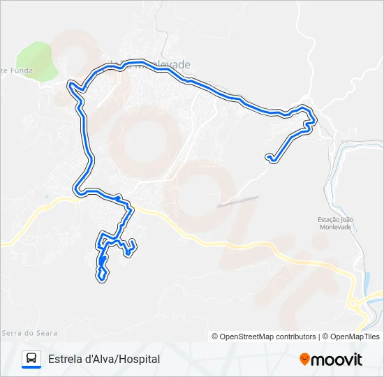30 Bus Line Map