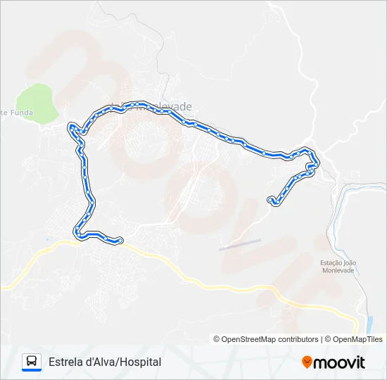 30 Bus Line Map