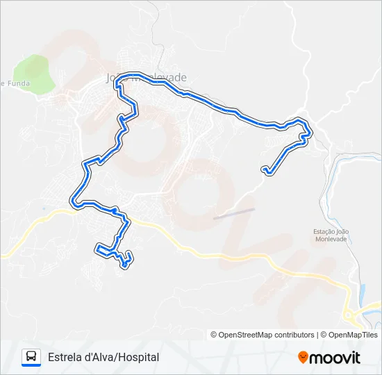 30 Bus Line Map