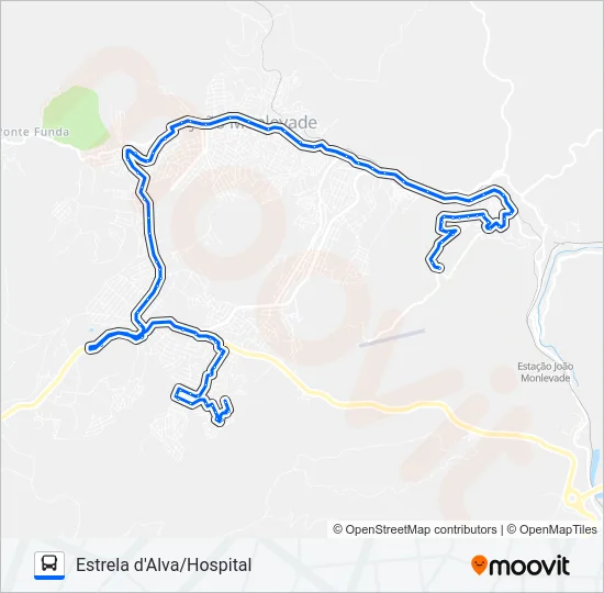 30 Bus Line Map