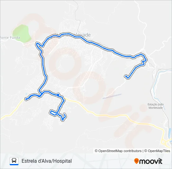 30 Bus Line Map