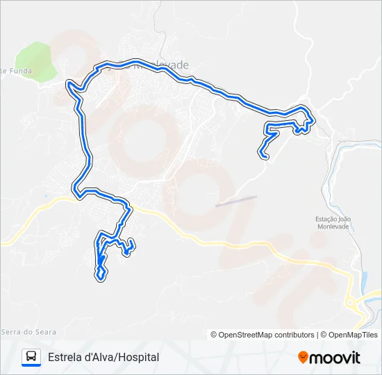 30 Bus Line Map