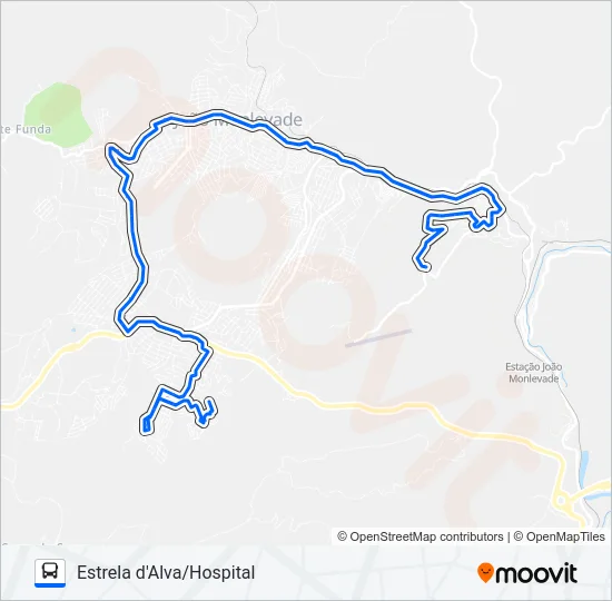 30 Bus Line Map