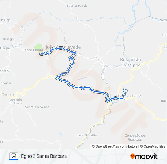 154 Bus Line Map