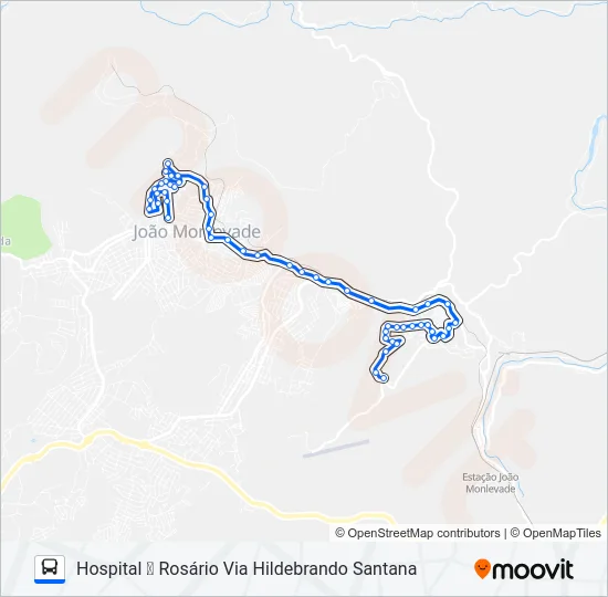 14 Bus Line Map