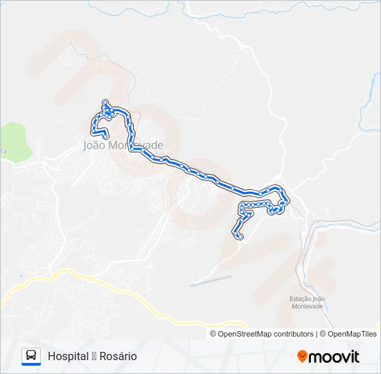 14 Bus Line Map