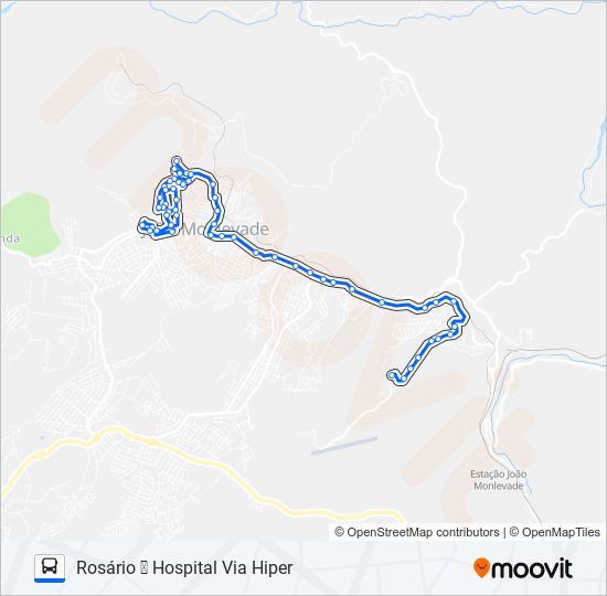 Mapa de 14 de autobús