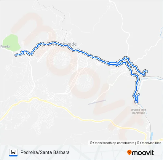 45 Bus Line Map