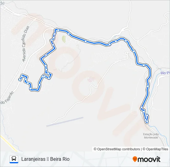 32 Bus Line Map