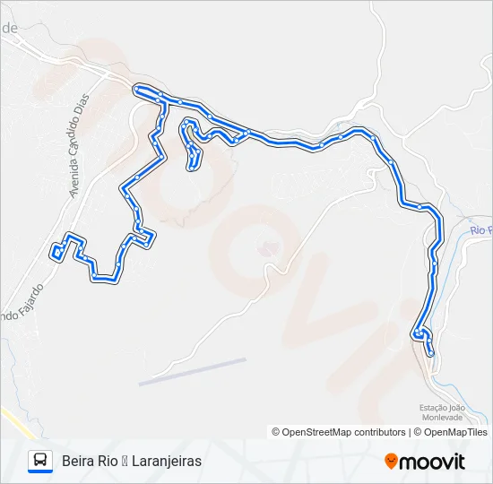 32 Bus Line Map