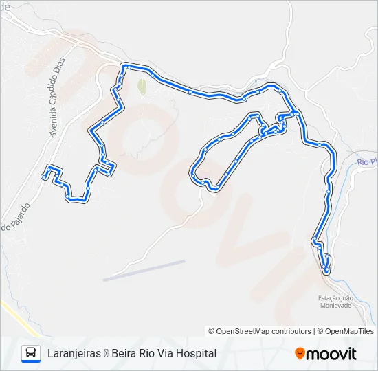 32 Bus Line Map