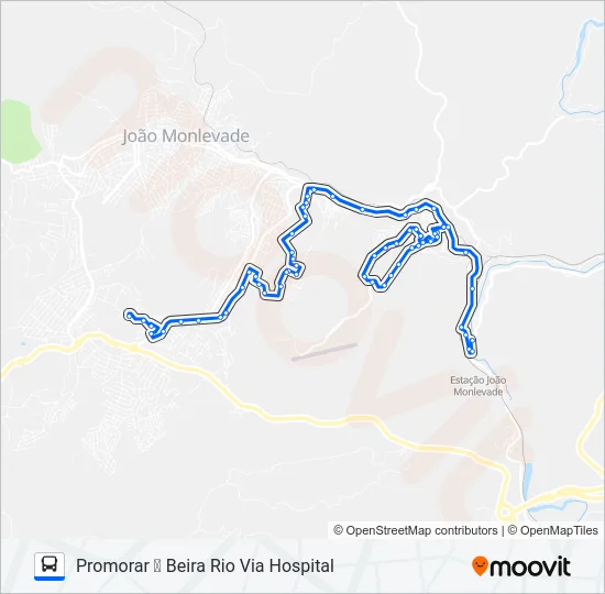 32 Bus Line Map