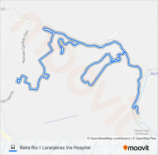32 Bus Line Map