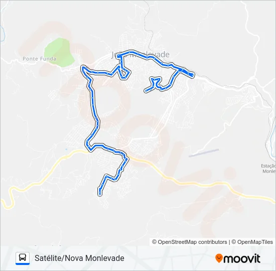 22 Bus Line Map