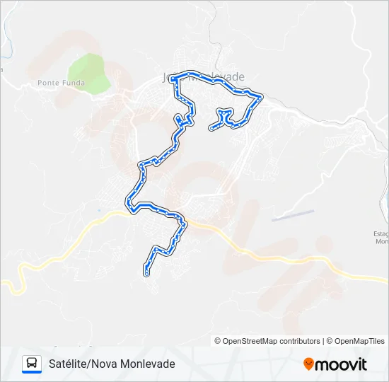 22 Bus Line Map