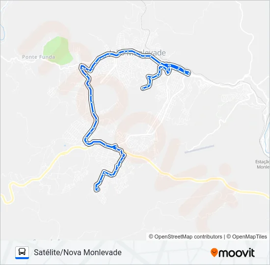 22 Bus Line Map