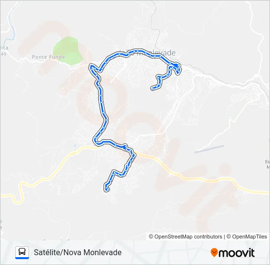 22 Bus Line Map