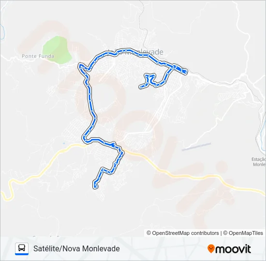 22 Bus Line Map
