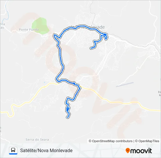 22 Bus Line Map