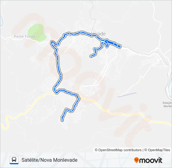 22 Bus Line Map