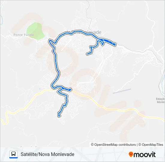 22 Bus Line Map