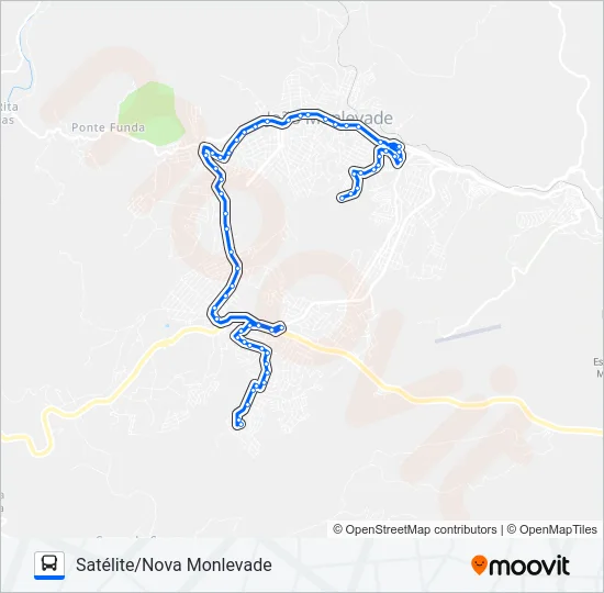 22 Bus Line Map