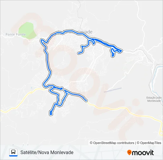 22 Bus Line Map